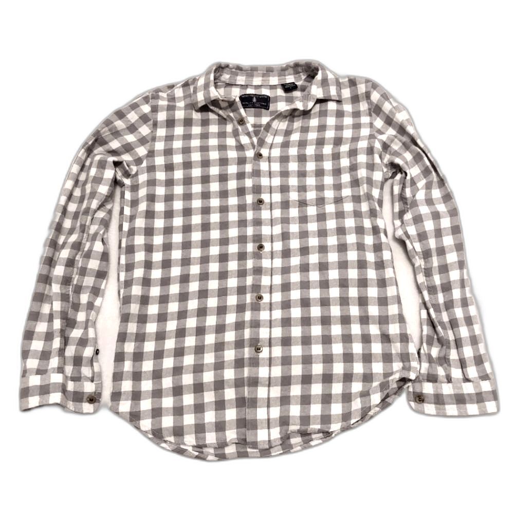 Northwest Wood Button Down Size Small Plaid